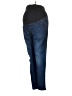 Isabel Maternity Color Block Blue Jeggings Size 8 - photo 1