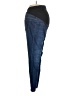 Isabel Maternity Color Block Blue Jeggings Size 8 - photo 4