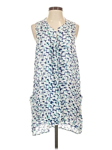 HEATHER Sleeveless Silk Top (view 1)