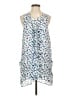 HEATHER 100% Silk Blue Sleeveless Silk Top Size M (estimated) - photo 1
