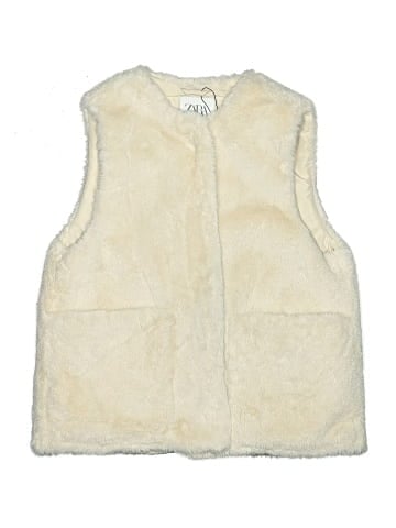 Zara Faux Fur Vest (view 1)