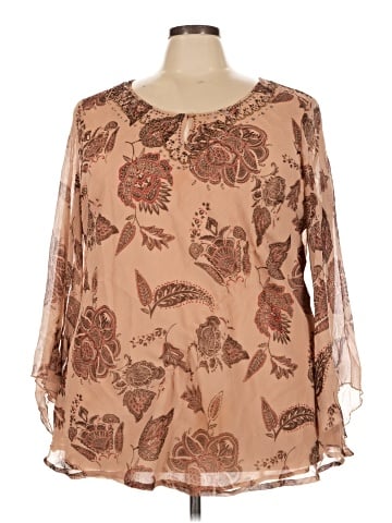Fashion Bug Long Sleeve Blouse (view 1)