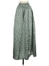 Shein Floral Green Casual Skirt Size 2 - photo 1