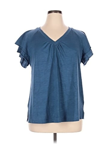 BLOOMCHIC Short Sleeve Top (view 1)