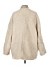 H&M 100% Polyester Ivory Coat Size S - photo 2
