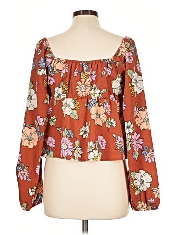 Derek Heart 3/4 Sleeve Blouse (view 2)