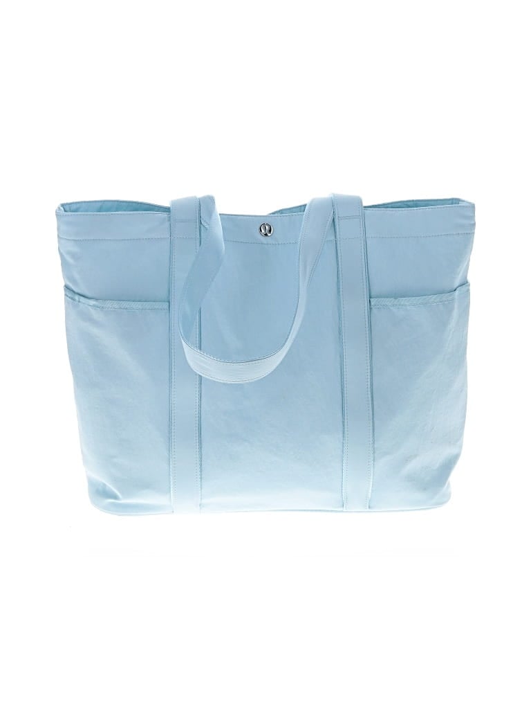 Pre-owned Lululemon Athletica Tote Bag In Blue