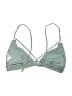 Miss Selfridge Solid Green Swimsuit Top Size 12 - photo 2