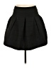 Aqua Solid Black Casual Skirt Size XS - photo 1
