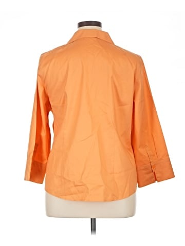 Chico's 3/4 Sleeve Button-Down Shirt (view 2)