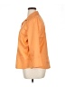 Chico's Orange 3/4 Sleeve Button-Down Shirt Size XL - photo 5