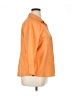 Chico's Orange 3/4 Sleeve Button-Down Shirt Size XL - photo 4