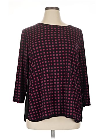 Susan Graver 3/4 Sleeve Blouse (view 1)