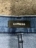 Express Blue Denim Shorts Size 6 - photo 3
