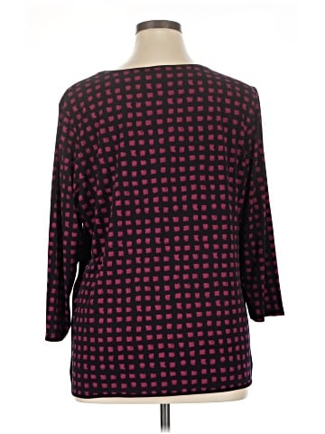 Susan Graver 3/4 Sleeve Blouse (view 2)