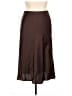 Shein 100% Polyester Solid Brown Formal Skirt Size XL - photo 1
