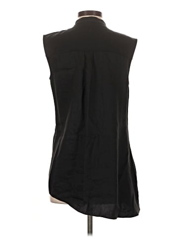 Theory Sleeveless Button-Down Shirt (view 2)