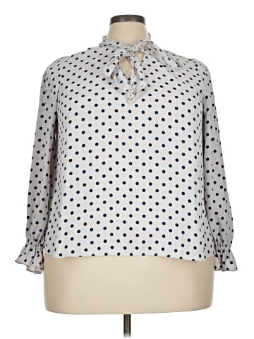 LC Lauren Conrad Long Sleeve Blouse (view 1)