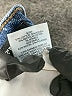 Express Color Block Blue Denim Shorts Size 6 - photo 5