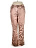 Ashley Stewart 100% Polyurethane Metallic Gold Casual Pants Size 16 Plus - photo 1