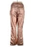 Ashley Stewart 100% Polyurethane Metallic Gold Casual Pants Size 16 Plus - photo 2
