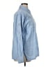 Quacker Factory 100% Cotton Blue Long Sleeve Button-Down Shirt Size 1X - photo 4