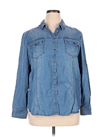 Chico's Long Sleeve Button-Down Shirt (view 1)