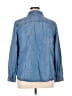Chico's 100% Lyocell Blue Long Sleeve Button-Down Shirt Size XL (3) - photo 2