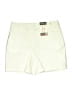 Rafaella Solid Ivory Khaki Shorts Size 14 - photo 1