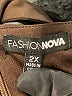 Fashion Nova Solid Brown Jumpsuit Size 2X - photo 4