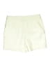 Rafaella Solid Ivory Khaki Shorts Size 14 - photo 2