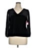 Vince Camuto Black 3/4 Sleeve Top Size XL - photo 1