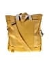 Mandarina Duck 100% Leather Yellow Backpack One size - photo 1