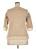 Avenue 100% Polyester Tan Pullover Sweater Size 18 Plus - photo 2