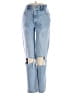 Abercrombie & Fitch Color Block Blue Jeans Size 25 WAIST S - photo 1