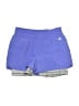 Gap Fit Color Block Purple Athletic Shorts Size L - photo 1