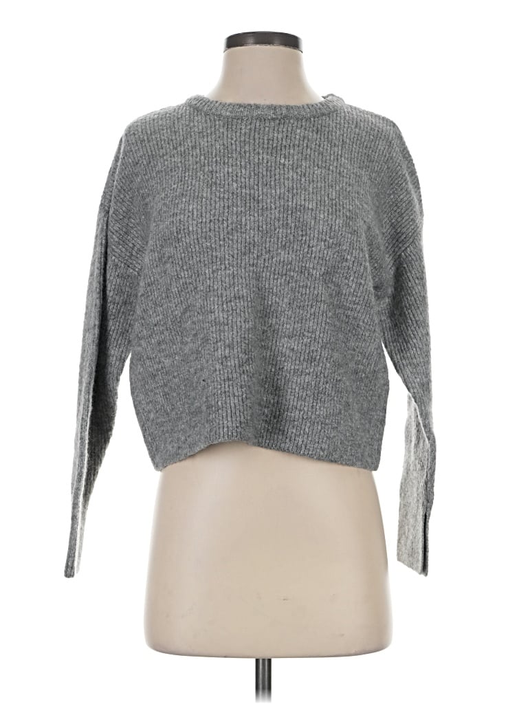 Pre-owned Asos Design Pullover Sweater In Gray