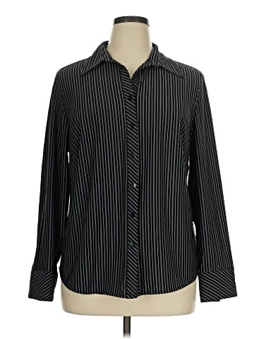 Lane Bryant Long Sleeve Button-Down Shirt (view 1)