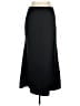 JS Collections Solid Black Casual Skirt Size 16 - photo 1