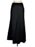 JS Collections Solid Black Casual Skirt Size 16 - photo 2