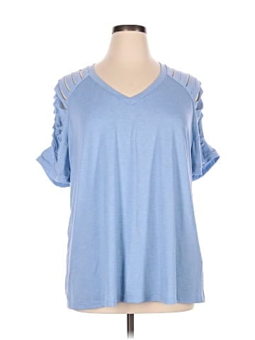 BLOOMCHIC Short Sleeve Top (view 1)