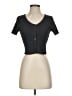 GU Black Short Sleeve Top Size S - photo 1