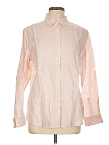 Uniqlo Long Sleeve Button-Down Shirt (view 1)