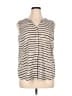 Apt. 9 100% Polyester Ivory Sleeveless Blouse Size XL - photo 1