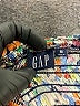 Gap Floral Blue Cocktail Dress Size M - photo 7