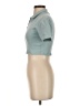 OAK Teal Short Sleeve Turtleneck Size S - photo 5
