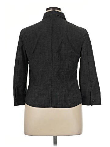 Ann Taylor 3/4 Sleeve Button-Down Shirt (view 2)