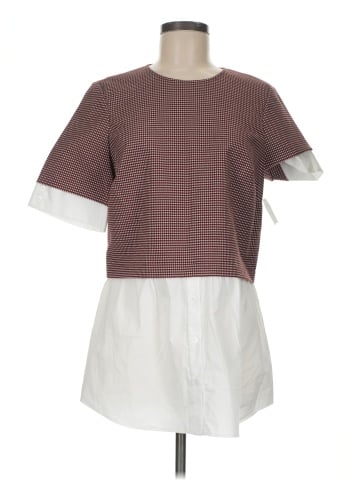 Pearl By Lela Rose Short Sleeve Top (view 1)