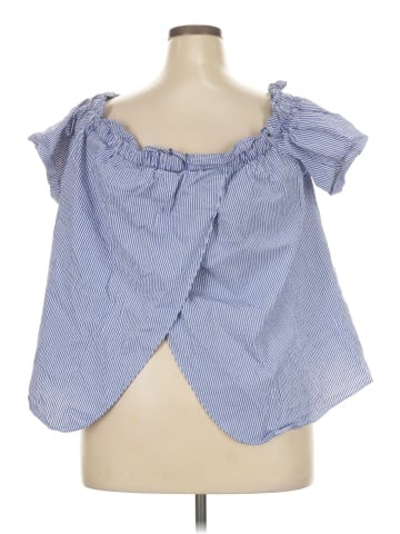 RACHEL Rachel Roy Short Sleeve Blouse (view 2)