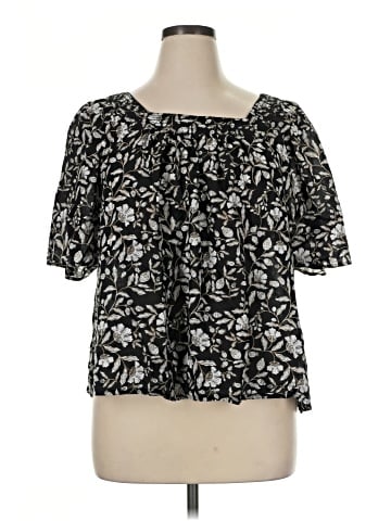 Style&Co Short Sleeve Blouse (view 1)